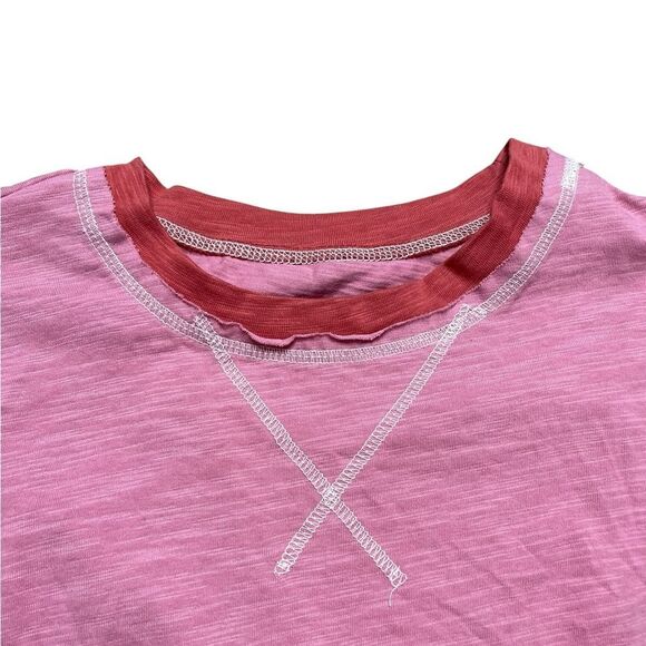 NWT Bohemian Oversized T-Shirt Pink Paisley Size Large - Picture 6 of 10